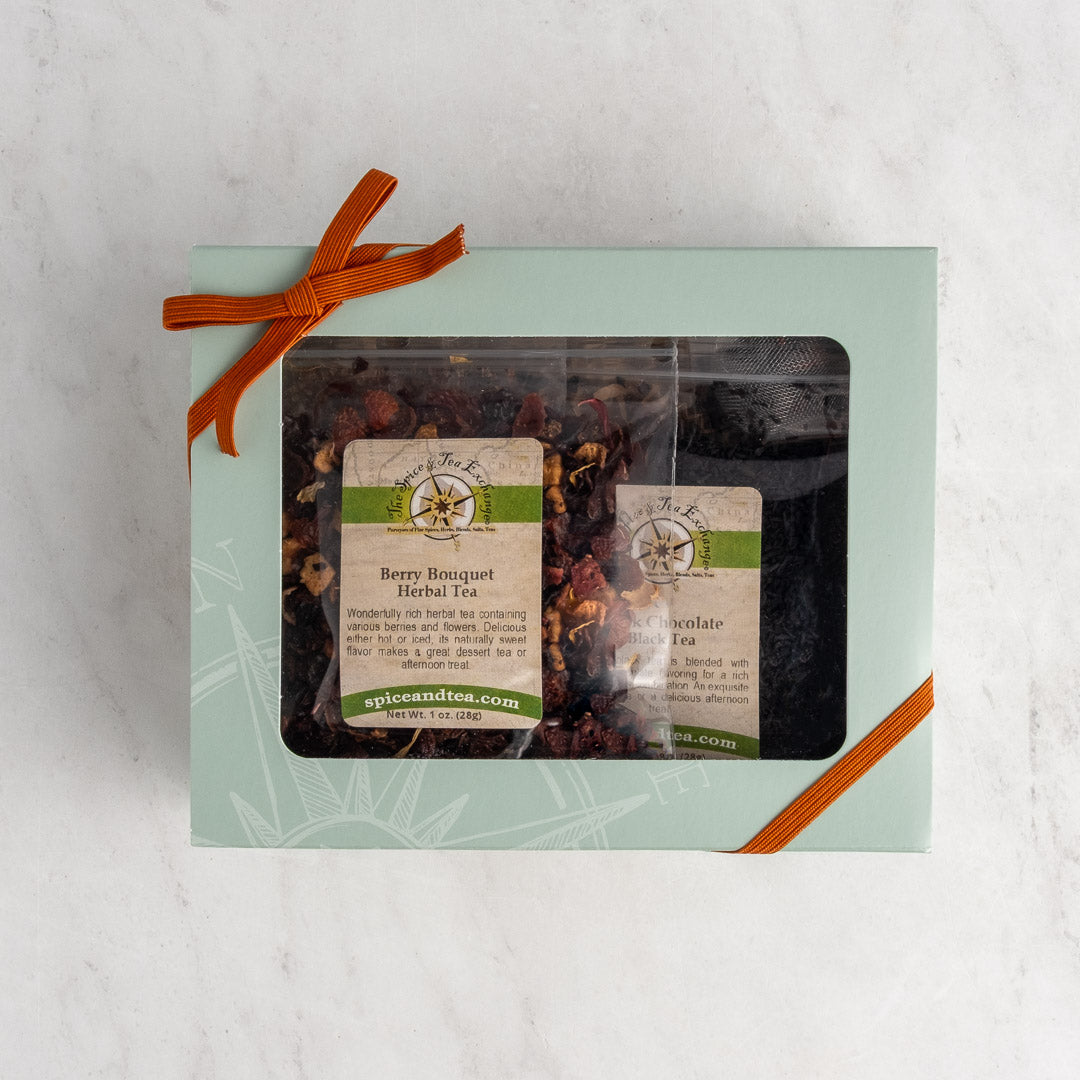 Chocolate Covered Berry Tea Gift Box -view 1